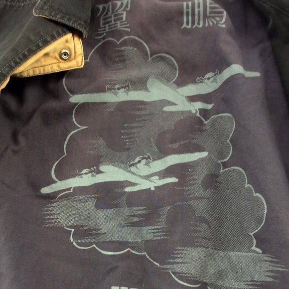 Ellus Jackets - Cargo Reversible Vest with Illustration - Men's 46 - Picture 8 of 9